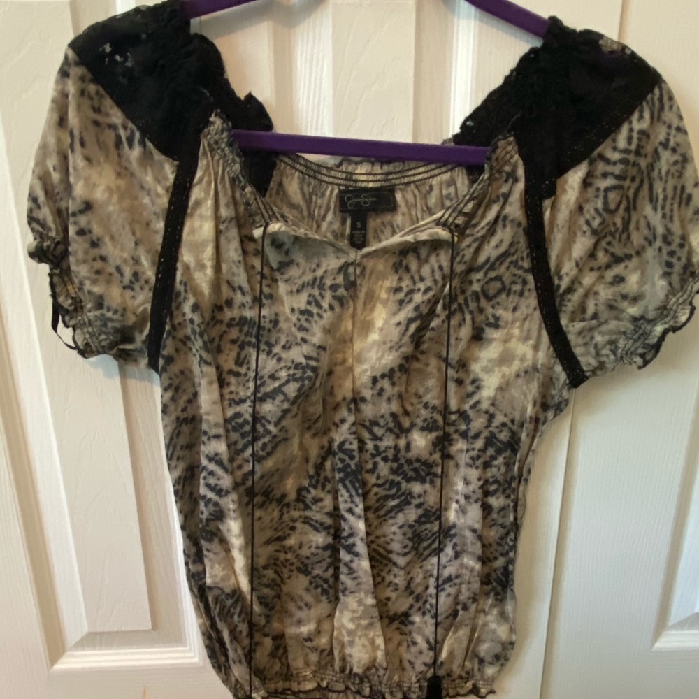*Like New* Jessica Simpson Print Blouse
